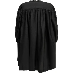 Short taffeta dress