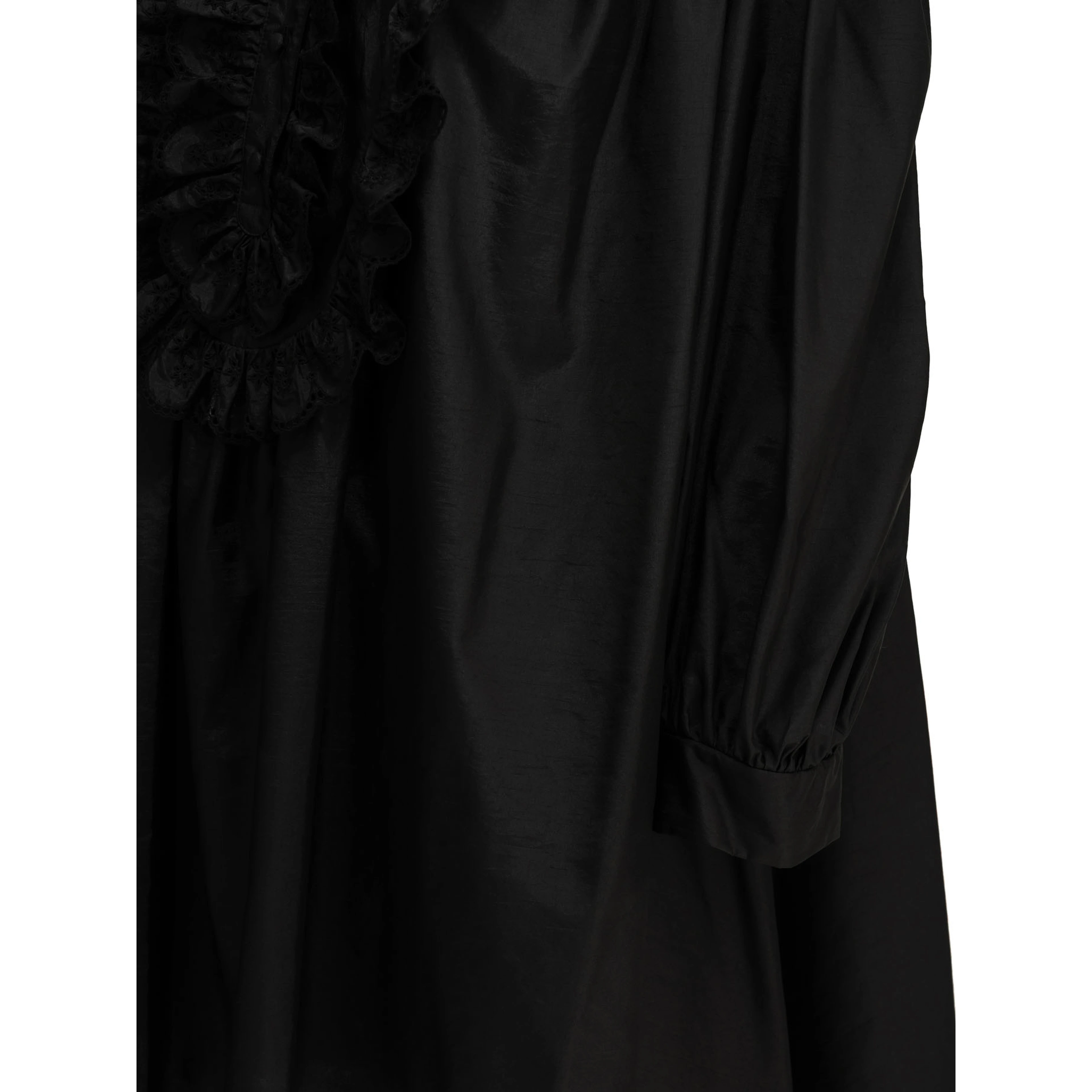Short taffeta dress