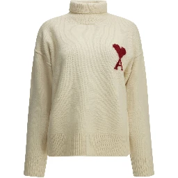 "Ami de Coeur" Turtleneck Sweater