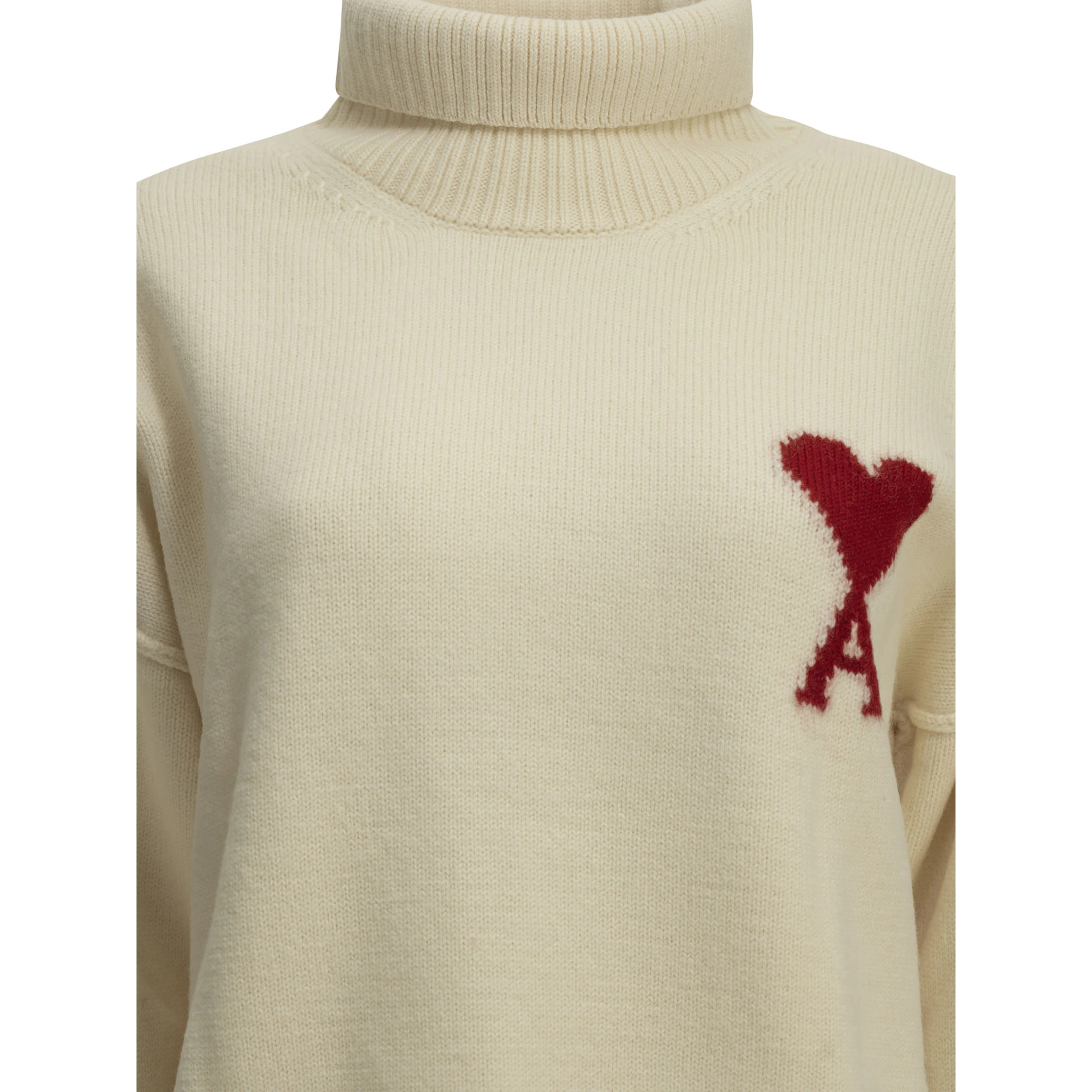 "Ami de Coeur" Turtleneck Sweater