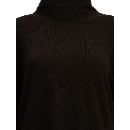 Wool and cashmere turtleneck sweater