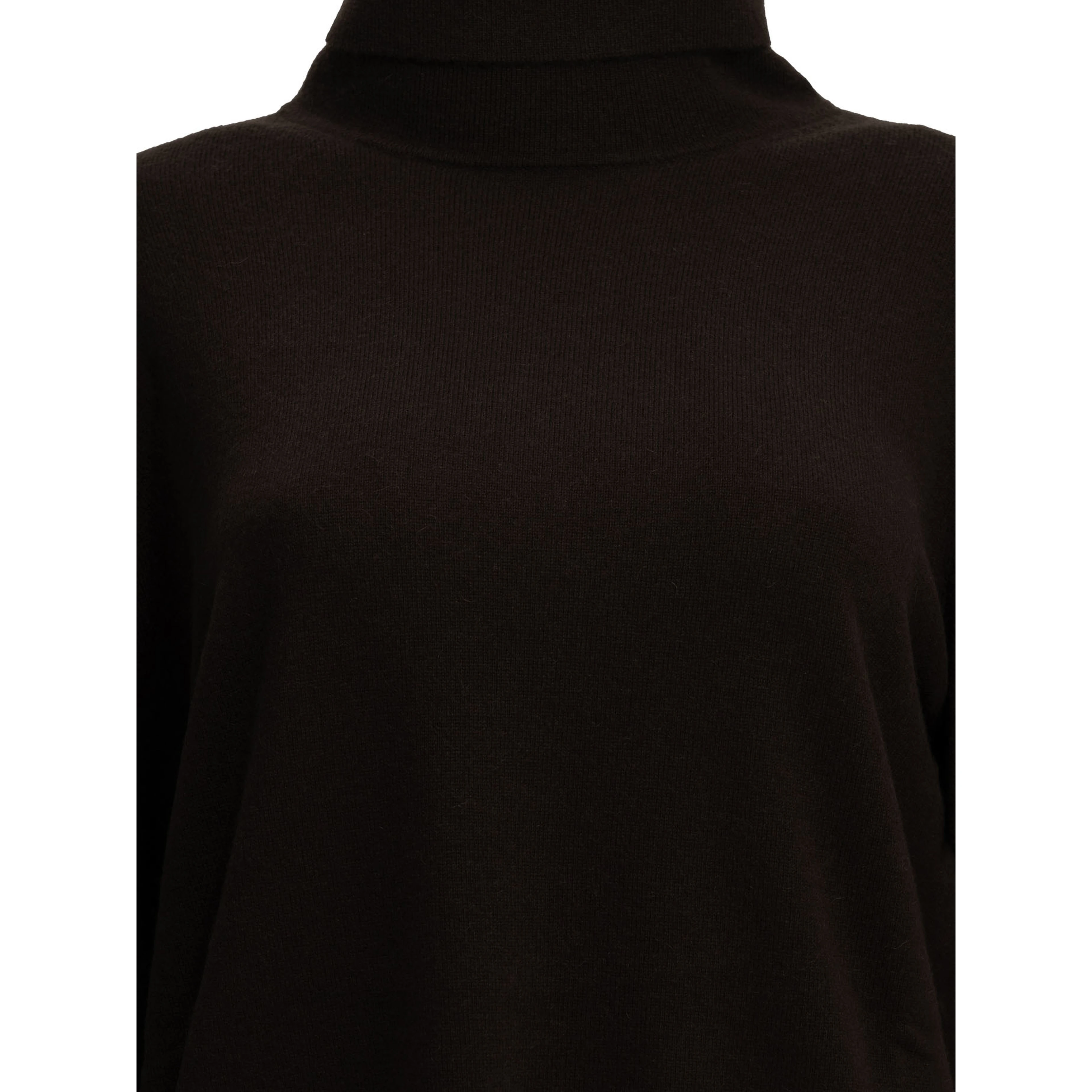 Wool and cashmere turtleneck sweater