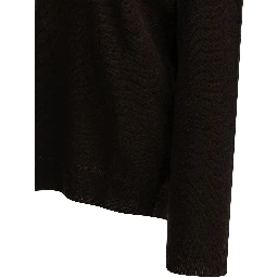Wool and cashmere turtleneck sweater
