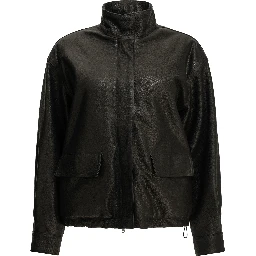 Nappa leather jacket