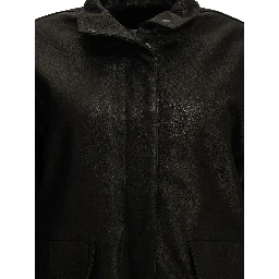 Nappa leather jacket