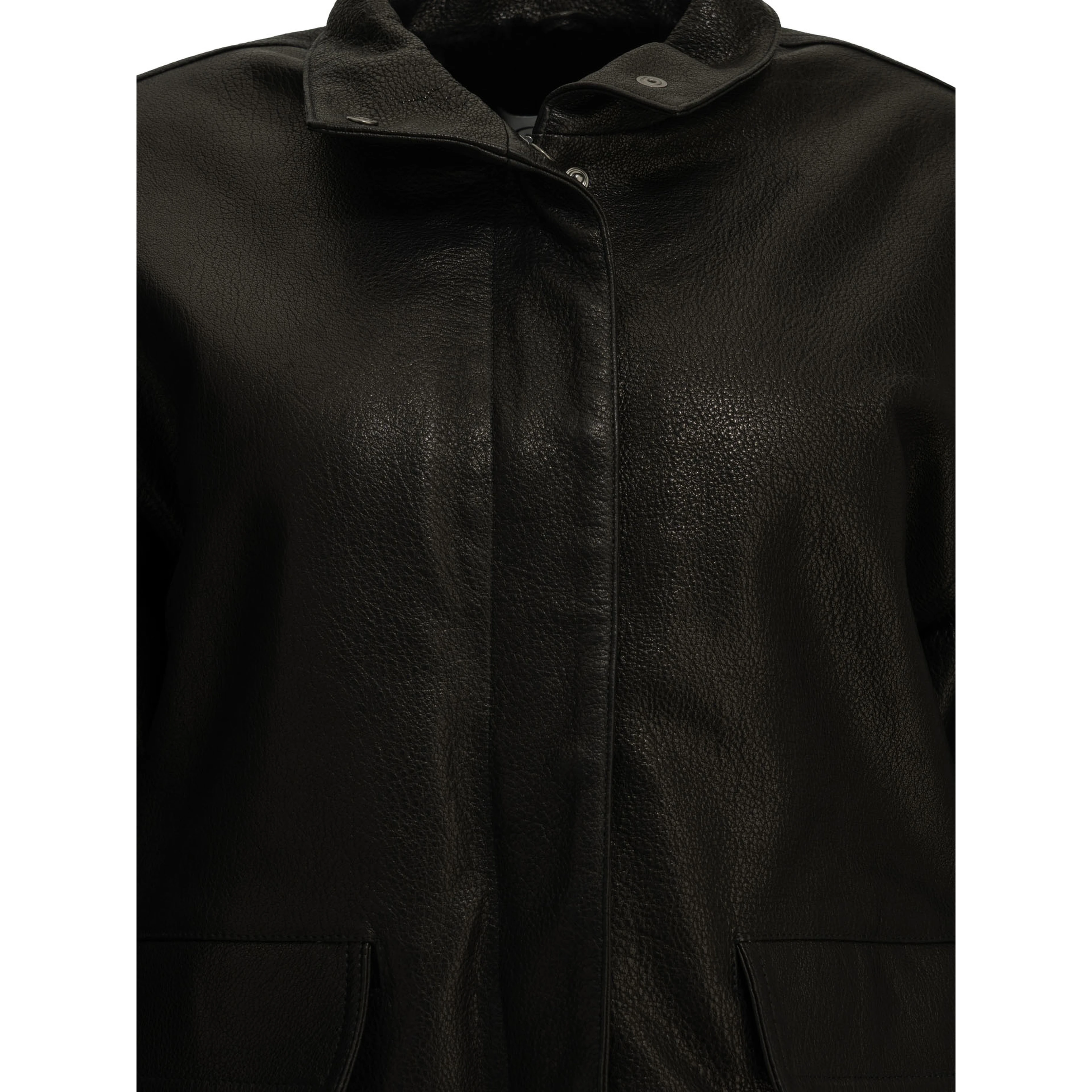 Nappa leather jacket