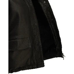 Nappa leather jacket