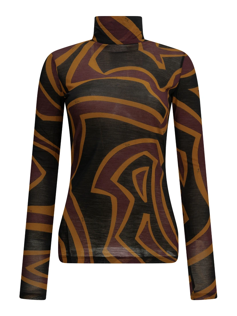 "Labirinto" Casual Top