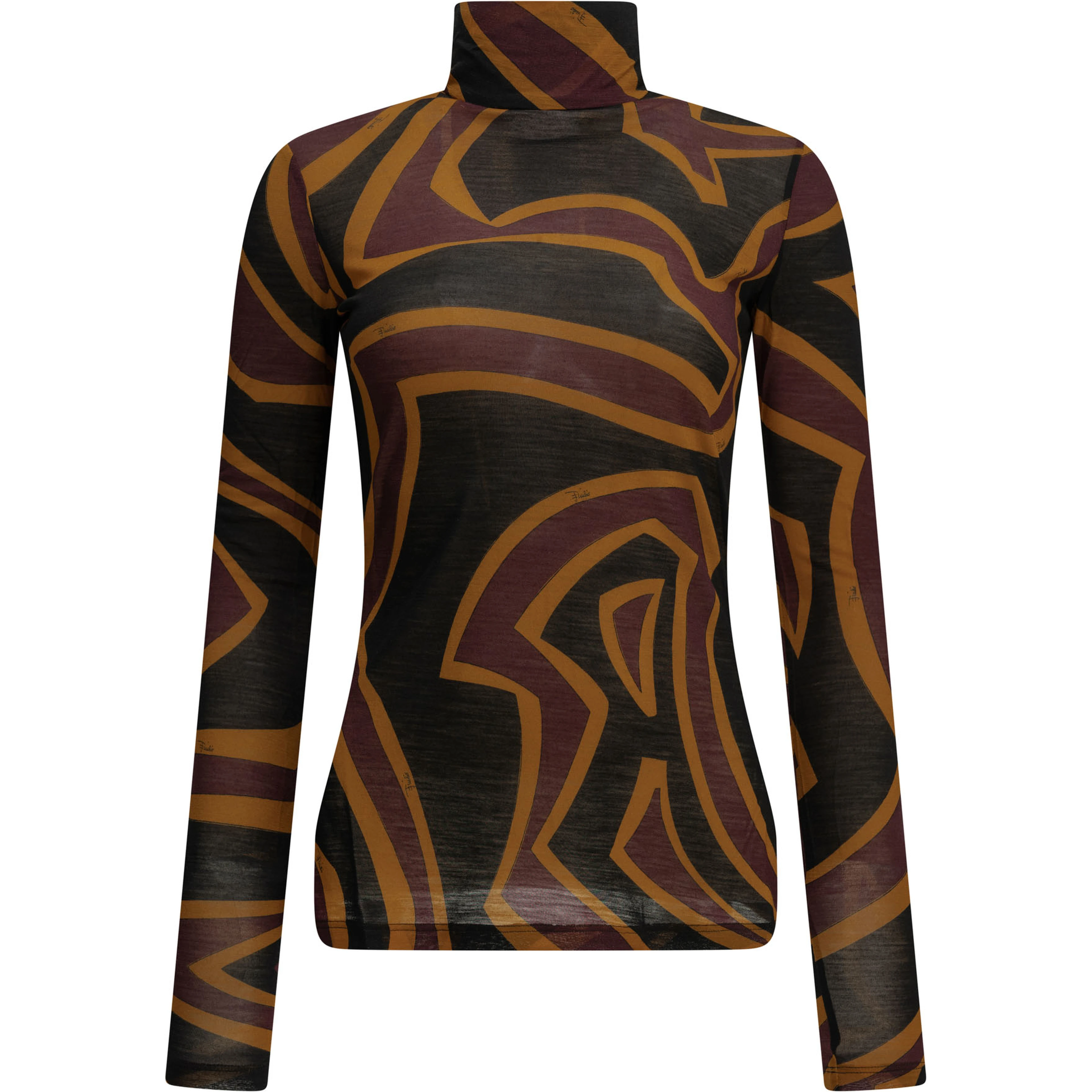 "Labirinto" Casual Top