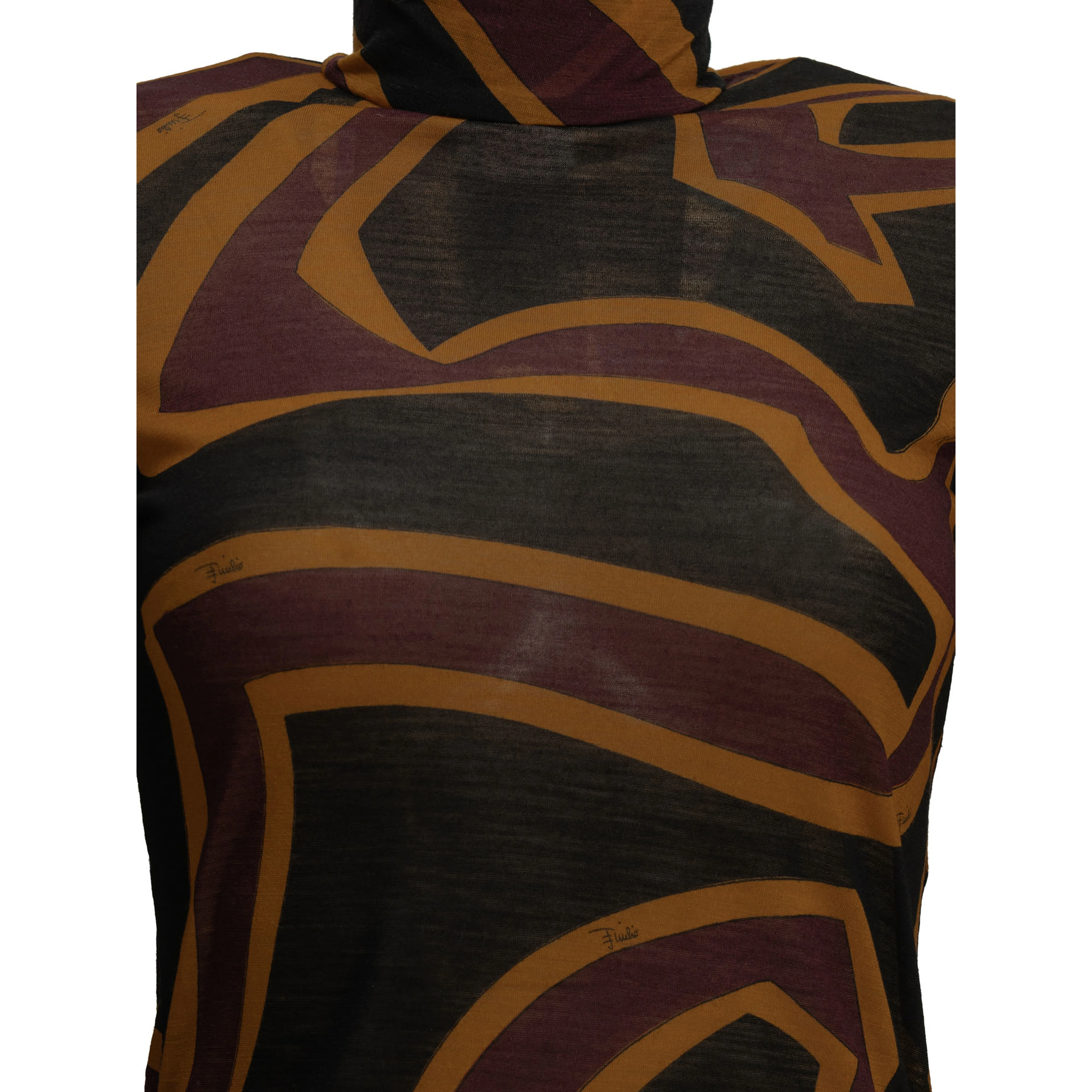"Labirinto" Casual Top
