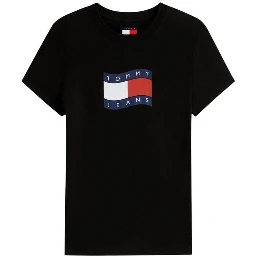 Black Recycled Cotton T-Shirt