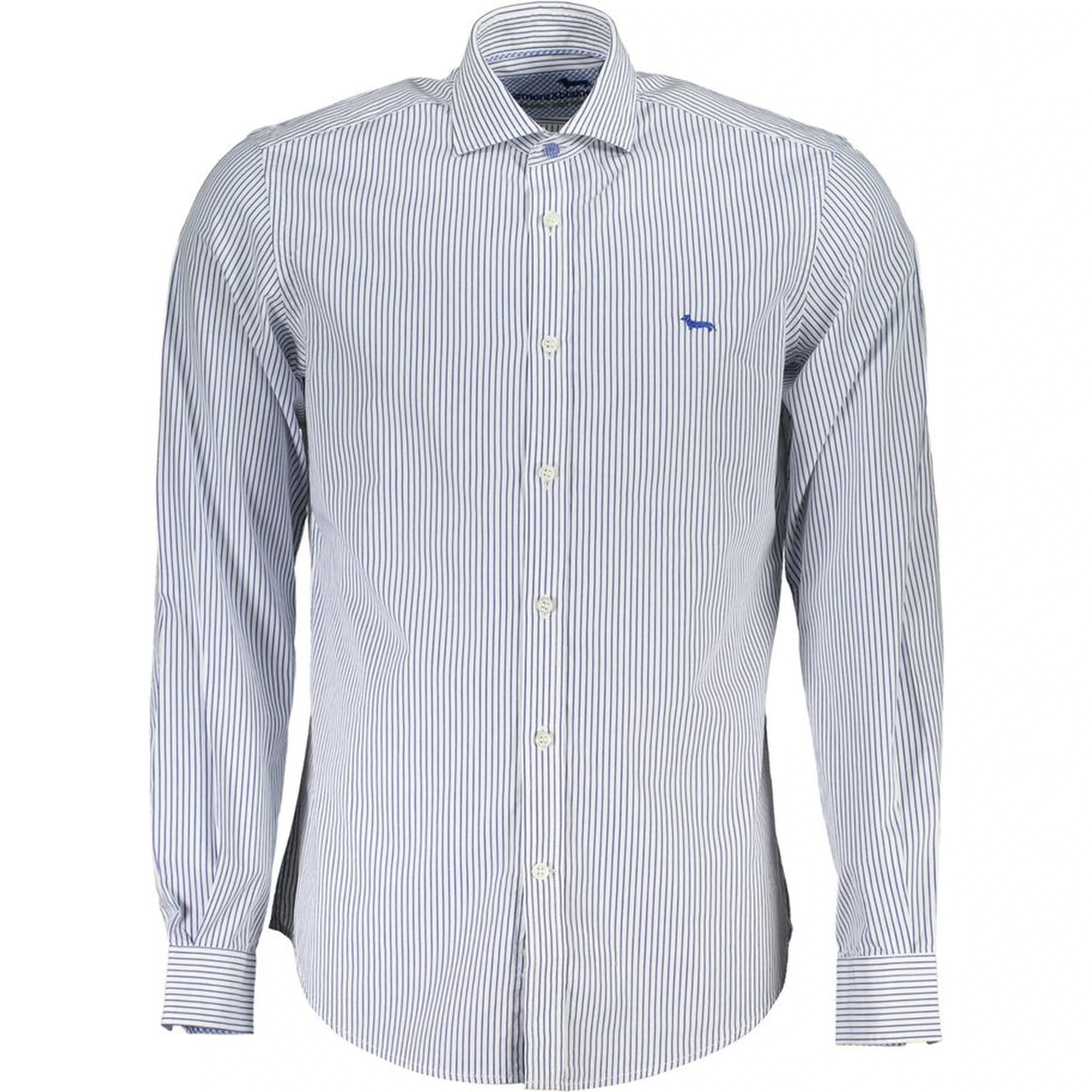 White Cotton Men's Shirt