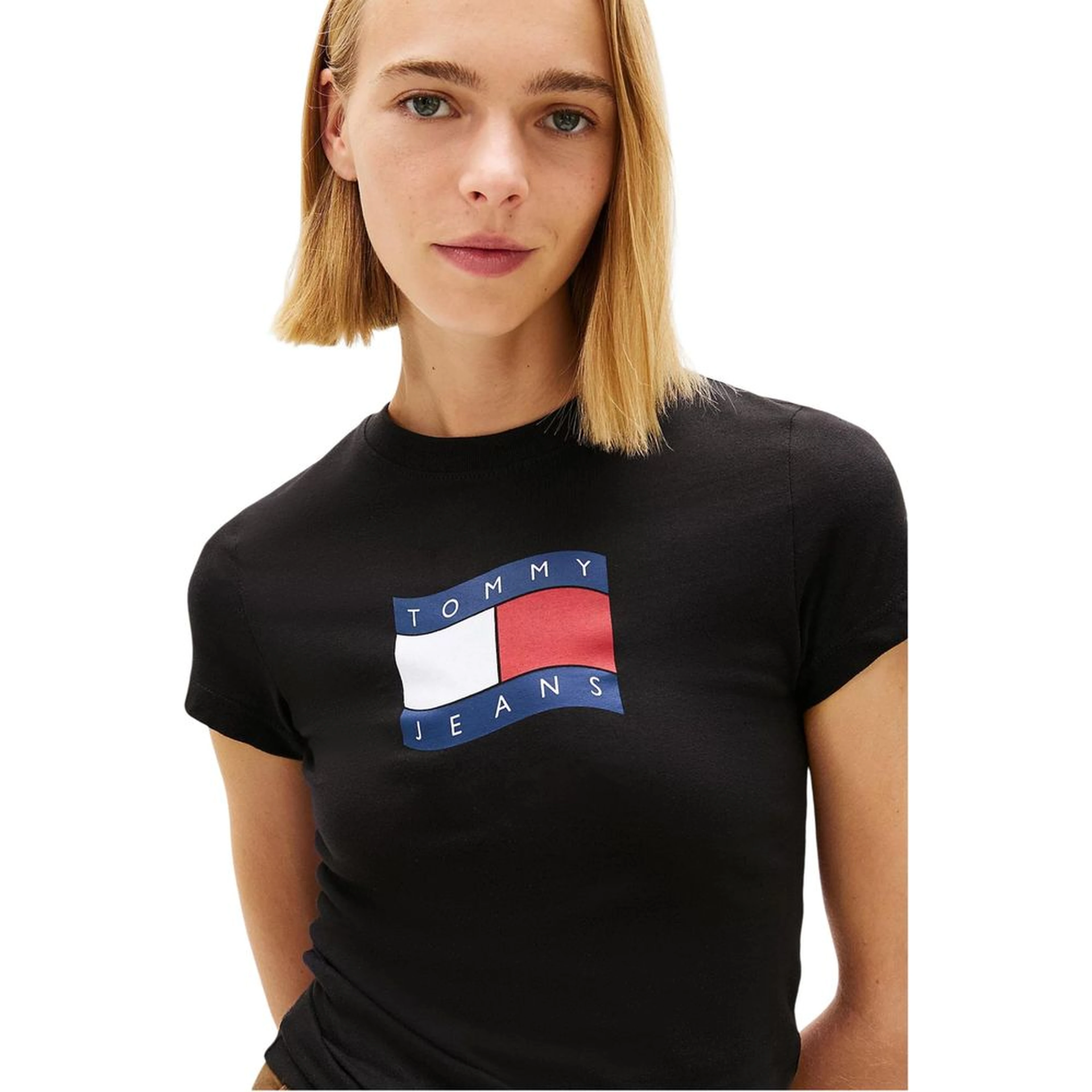 Black Recycled Cotton T-Shirt