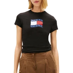 Black Recycled Cotton T-Shirt