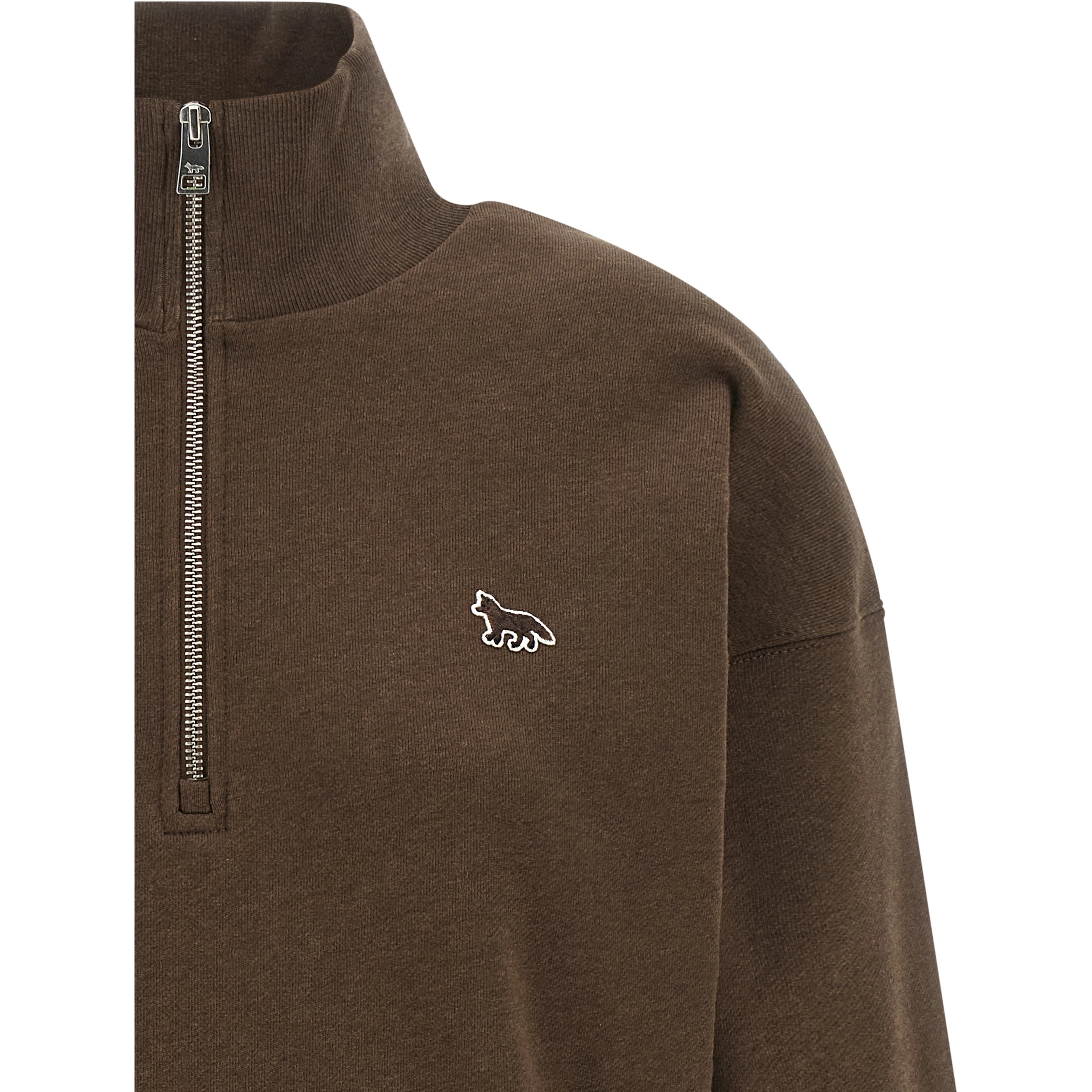 Brown Organic Cotton Sweatshirt
