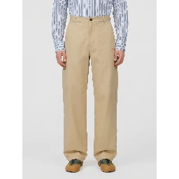 Beige cotton pants