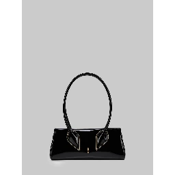 Venus bag in black patent leather