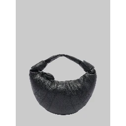 Mini Fortune Croissant bag in black