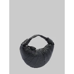 Mini Fortune Croissant bag in black