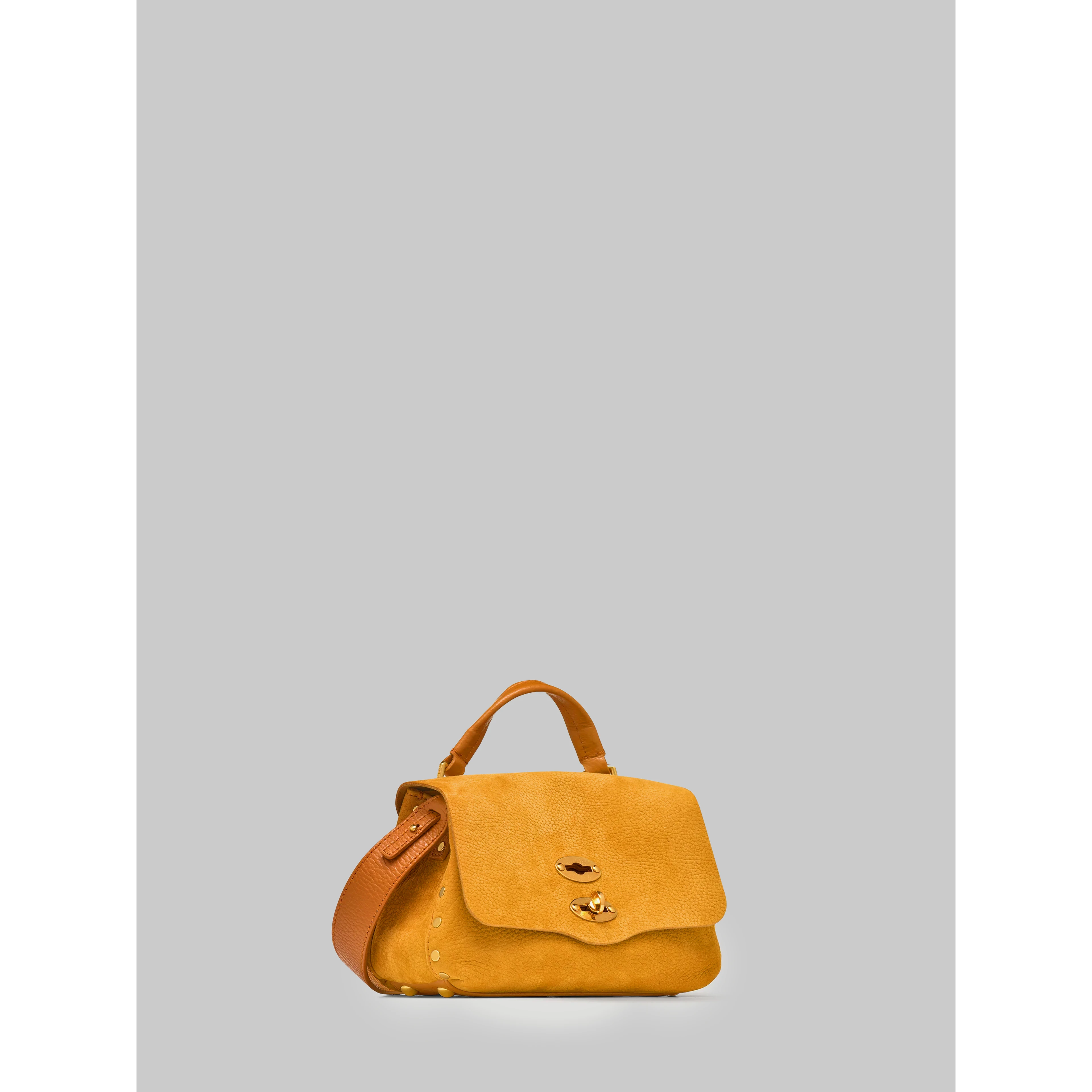 Postina Baby Nabuk Jones bag in Brown Brandy