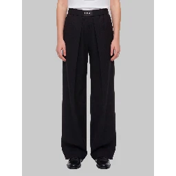 Elasticated wool pants