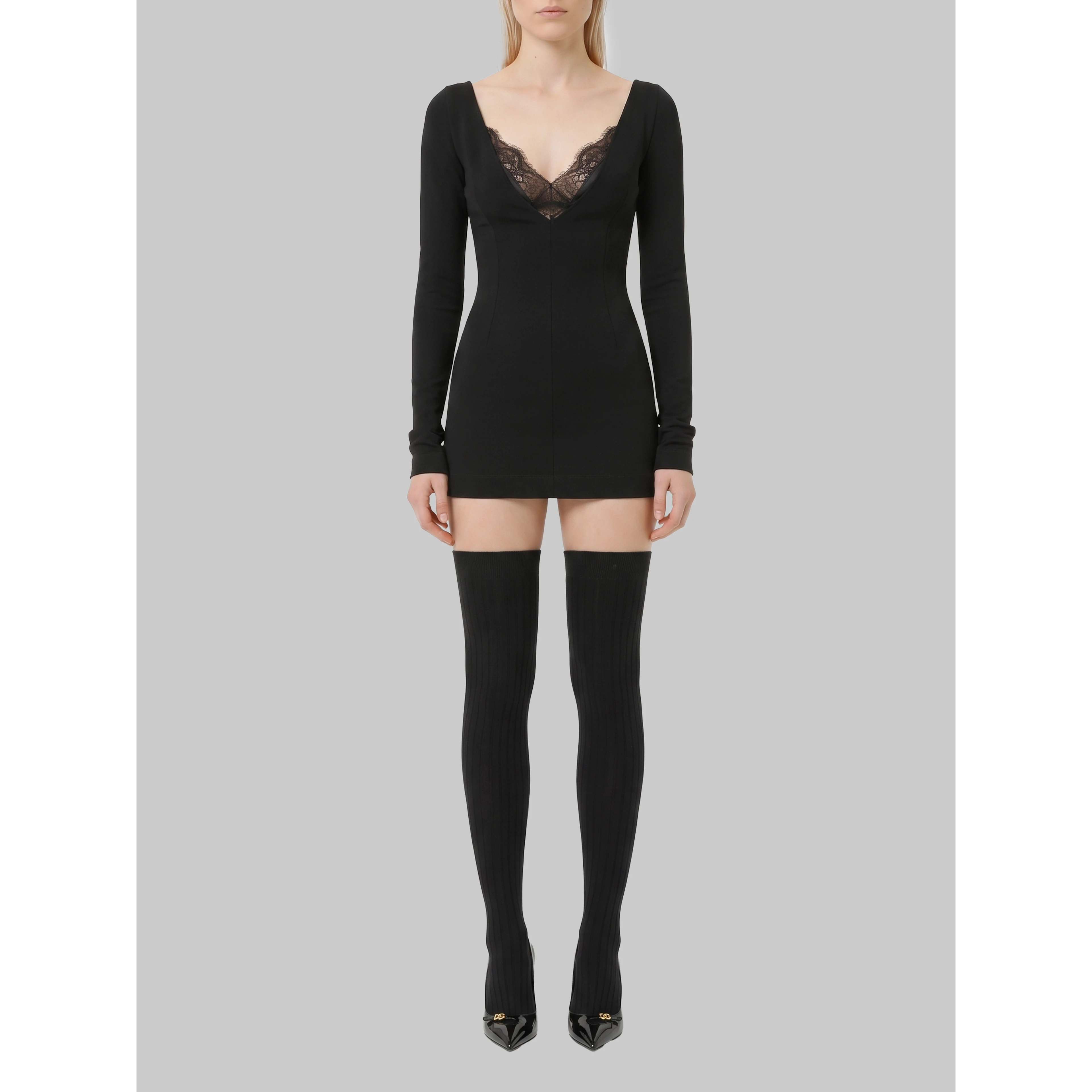 Mini dress in jersey