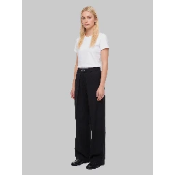 Elasticated wool pants