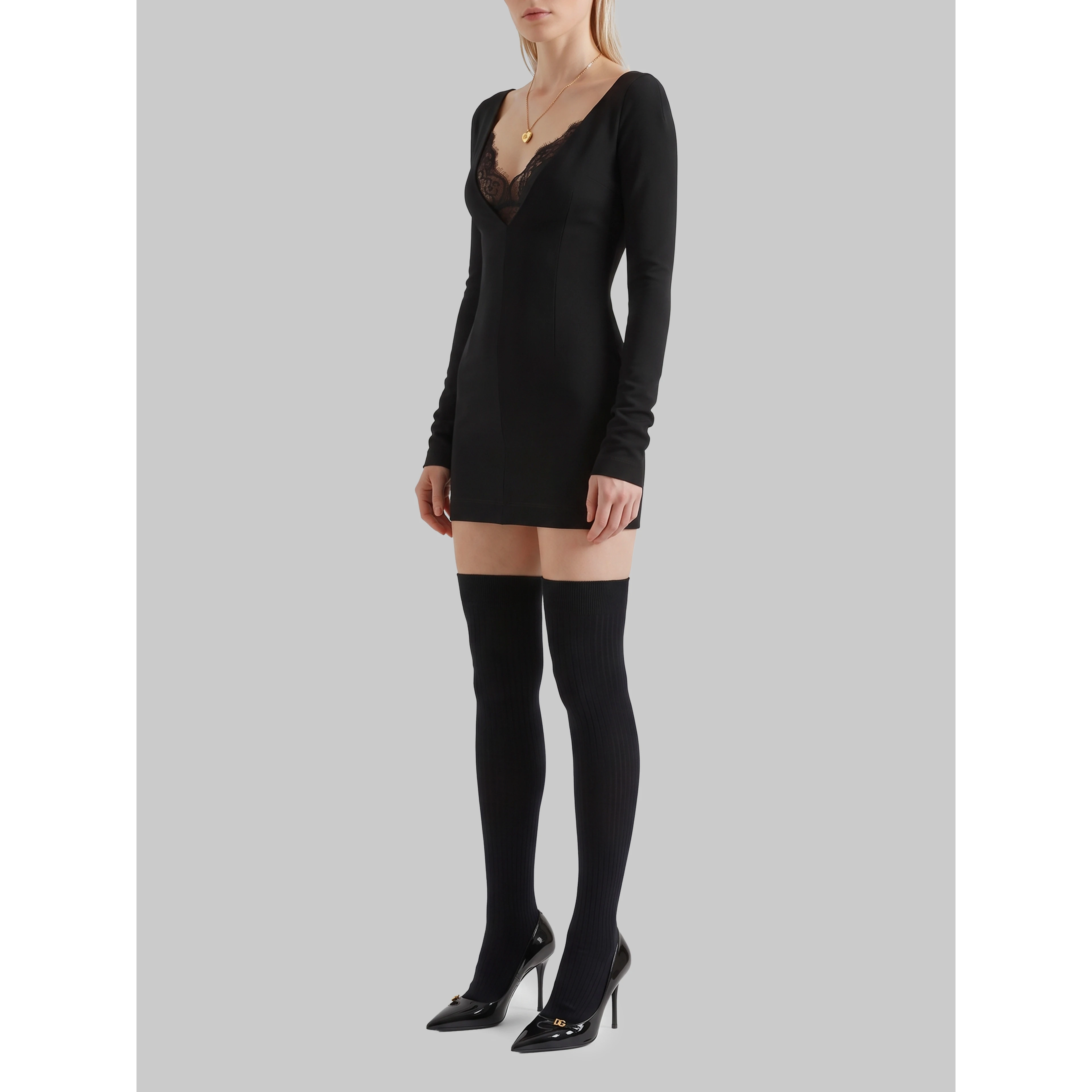 Mini dress in jersey