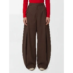 Cotton and silk pants