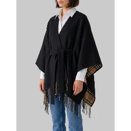 Tay cape with fringe