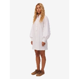 Cotton shirt dress