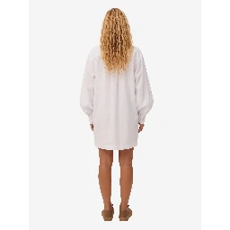 Cotton shirt dress