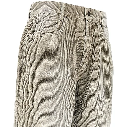 Garment-dyed corduroy pants