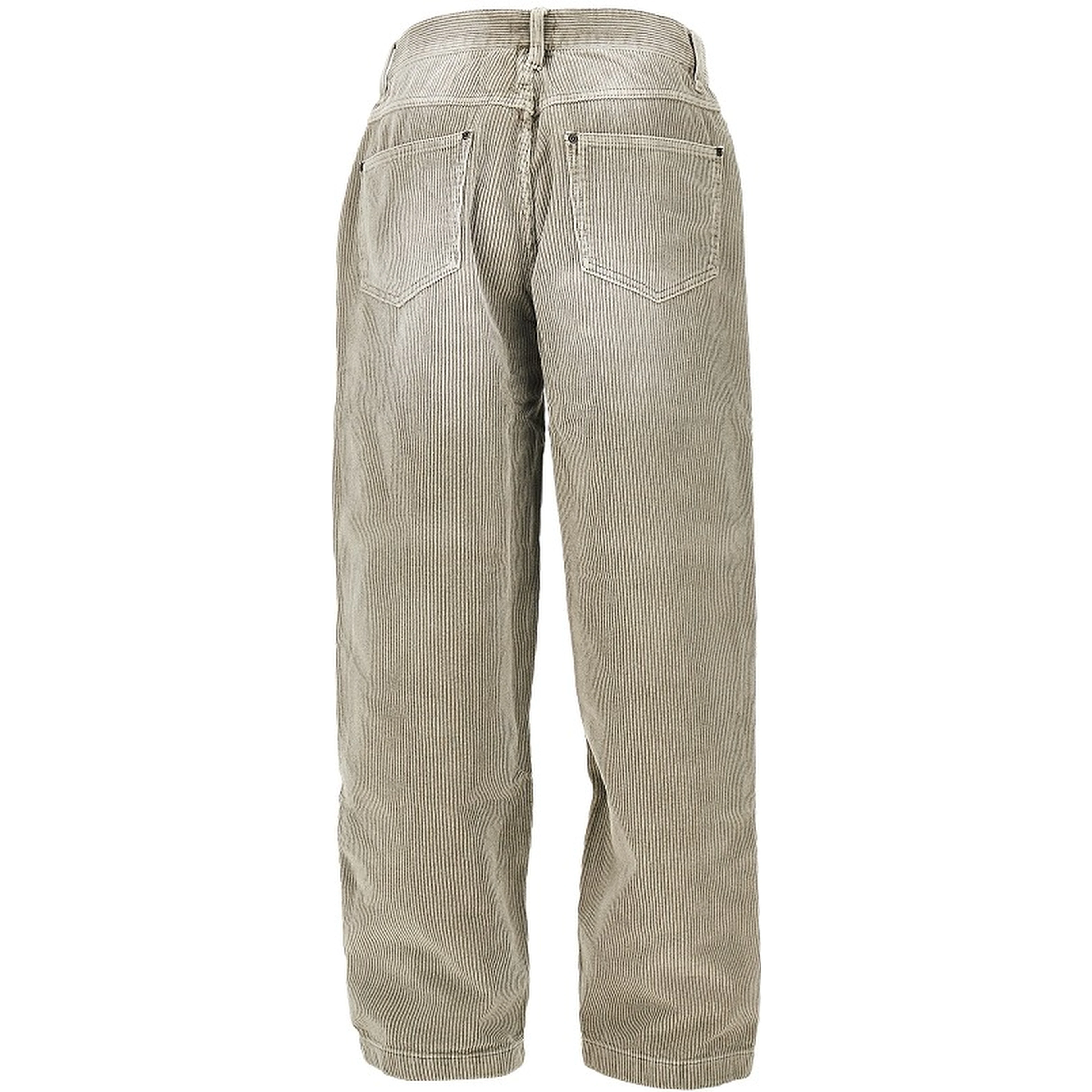 Garment-dyed corduroy pants