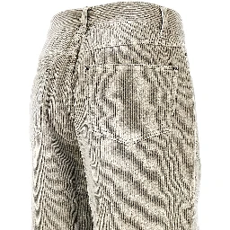 Garment-dyed corduroy pants