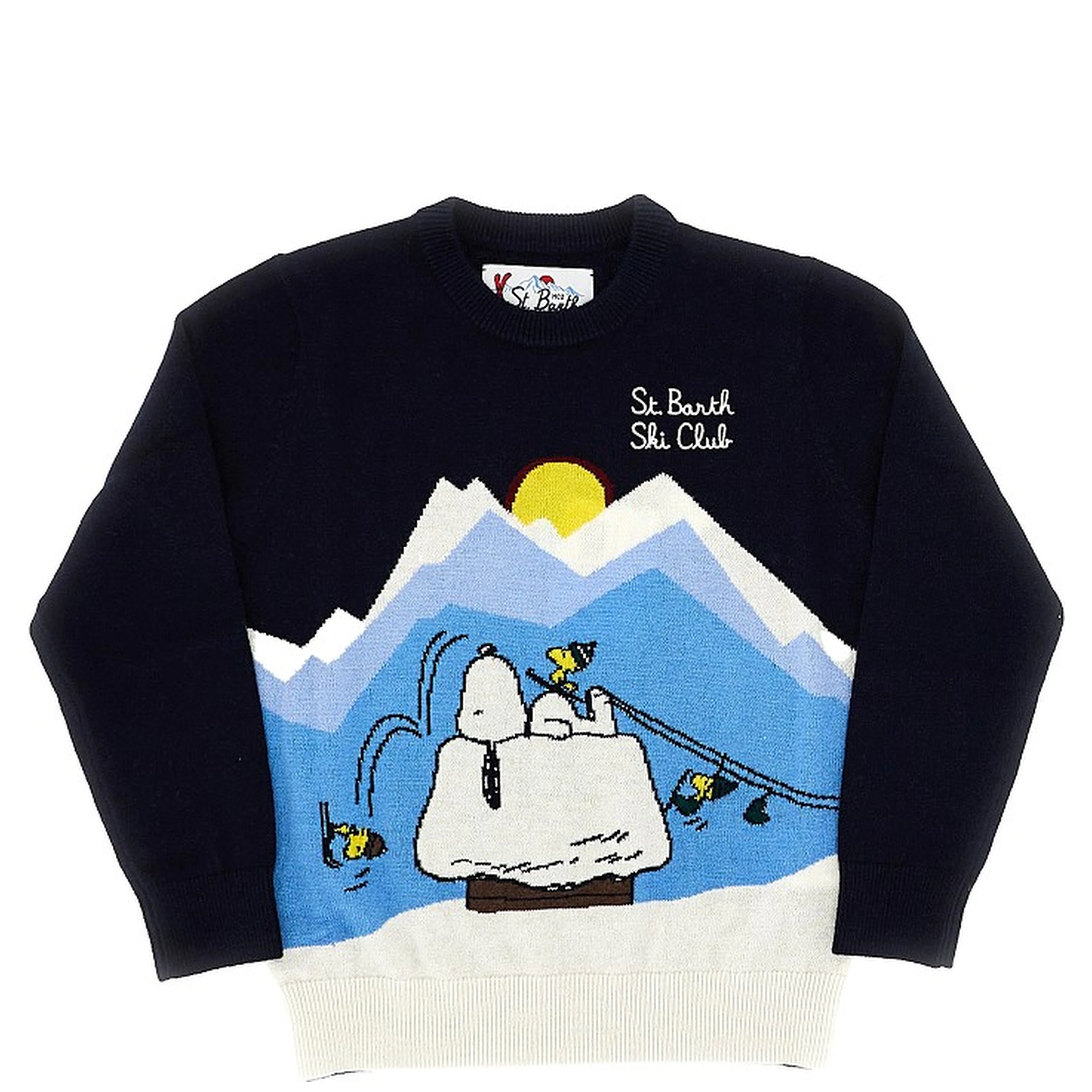 Snoopy motif 'Douglas' sweater