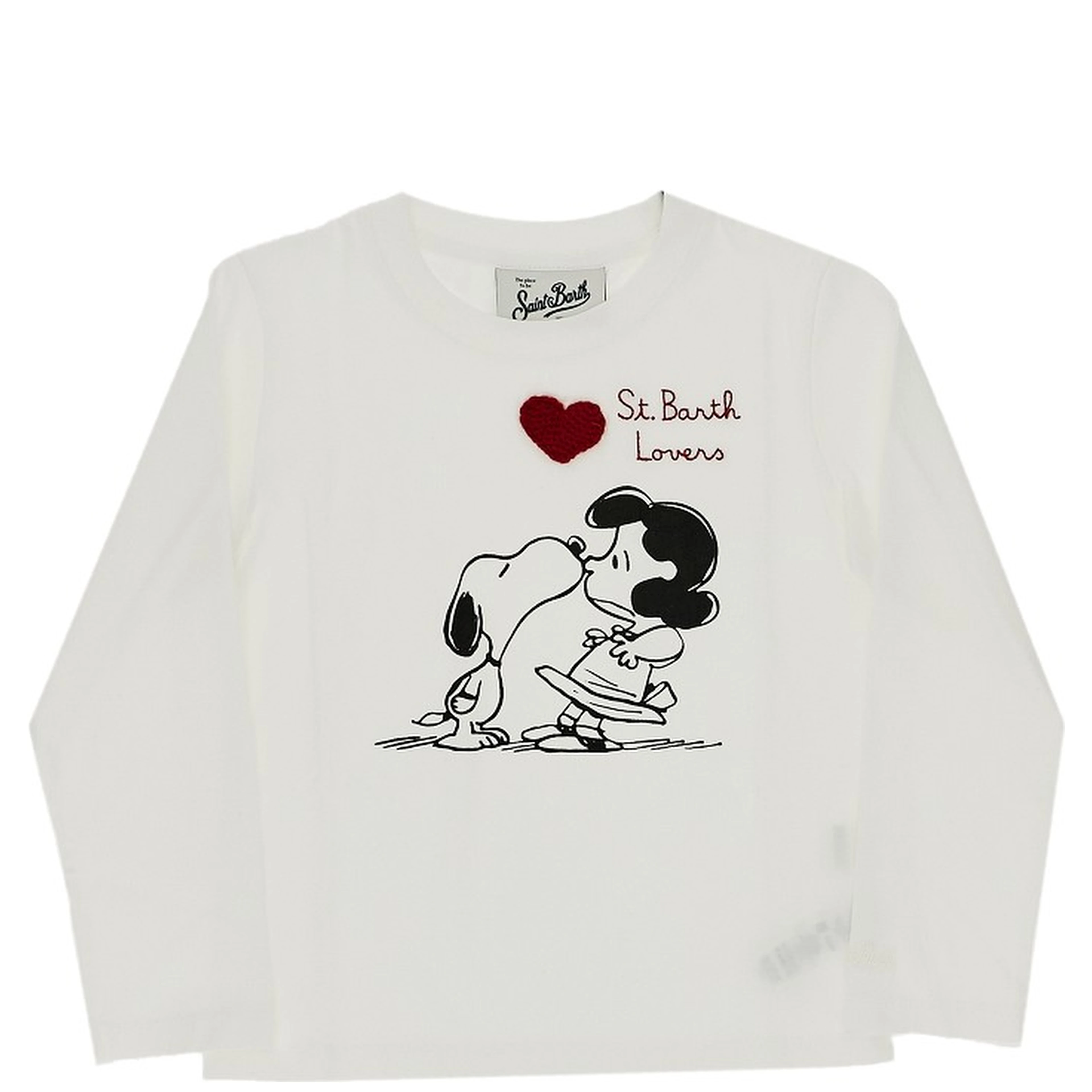 'Snoopy Kiss' print T-shirt