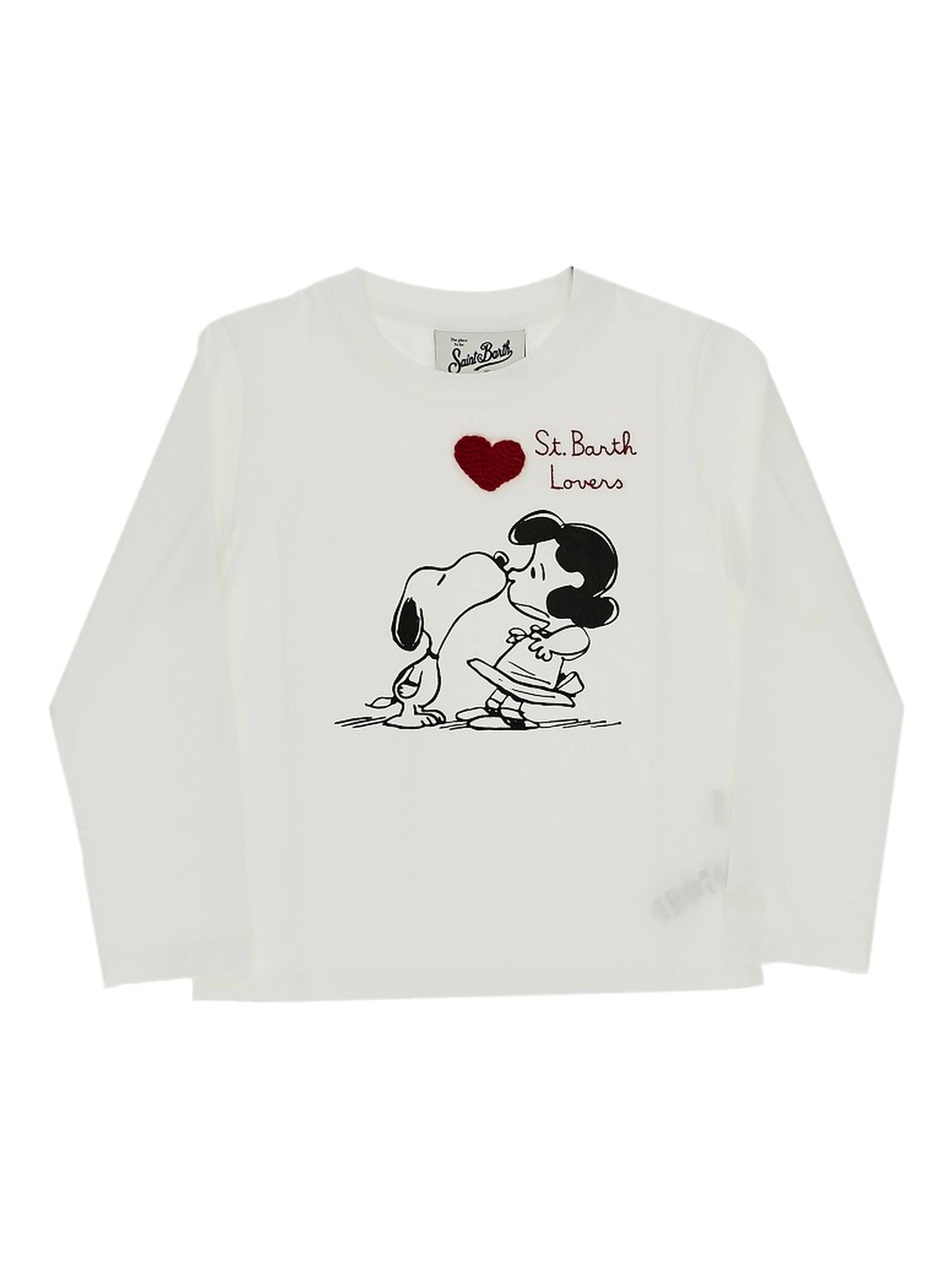 'Snoopy Kiss' print T-shirt