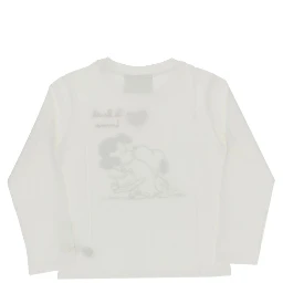 'Snoopy Kiss' print T-shirt