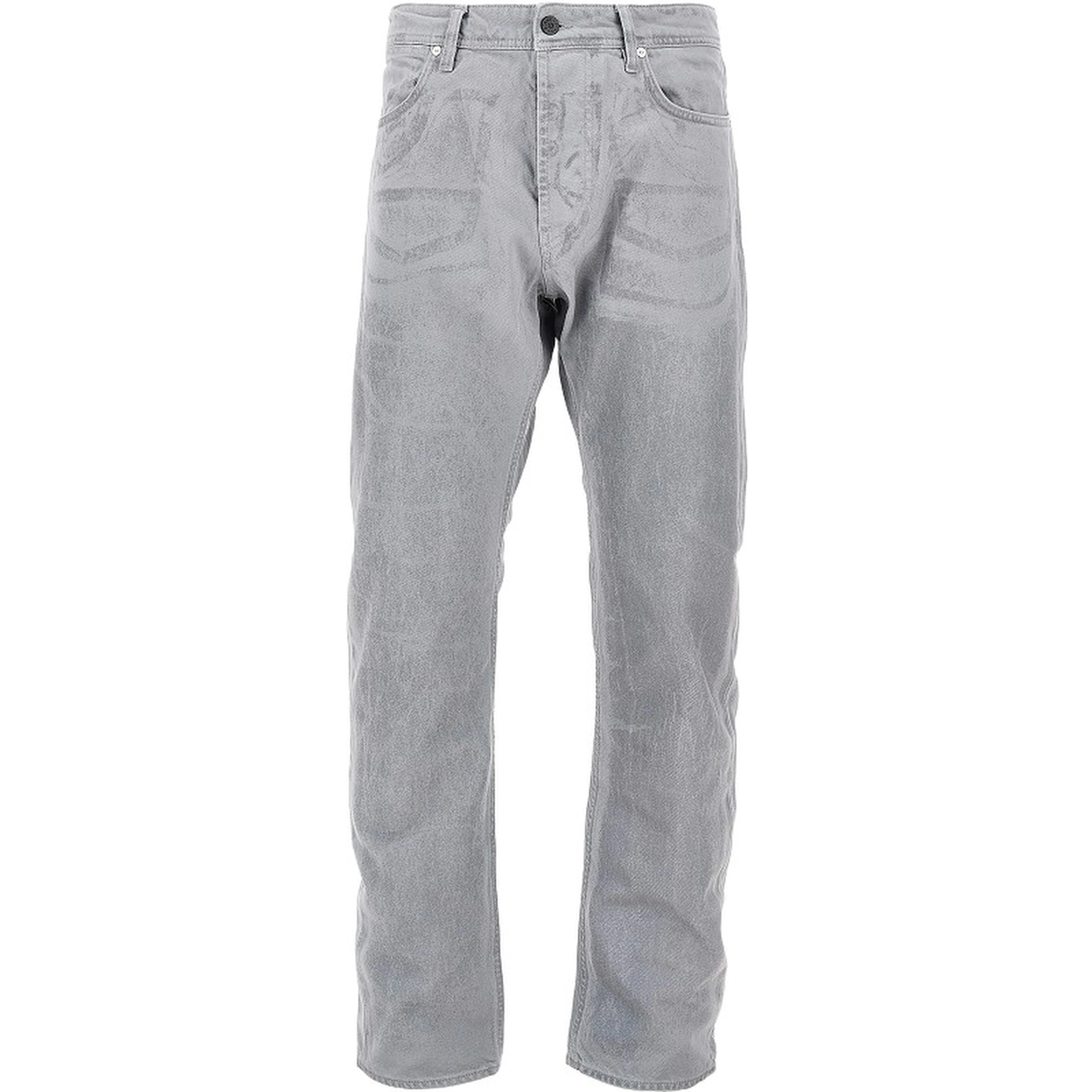 Corrored Reflective Denim Straight Fit jeans