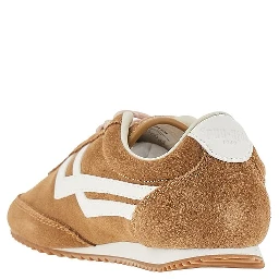 'Racer 77' suede leather sneakers