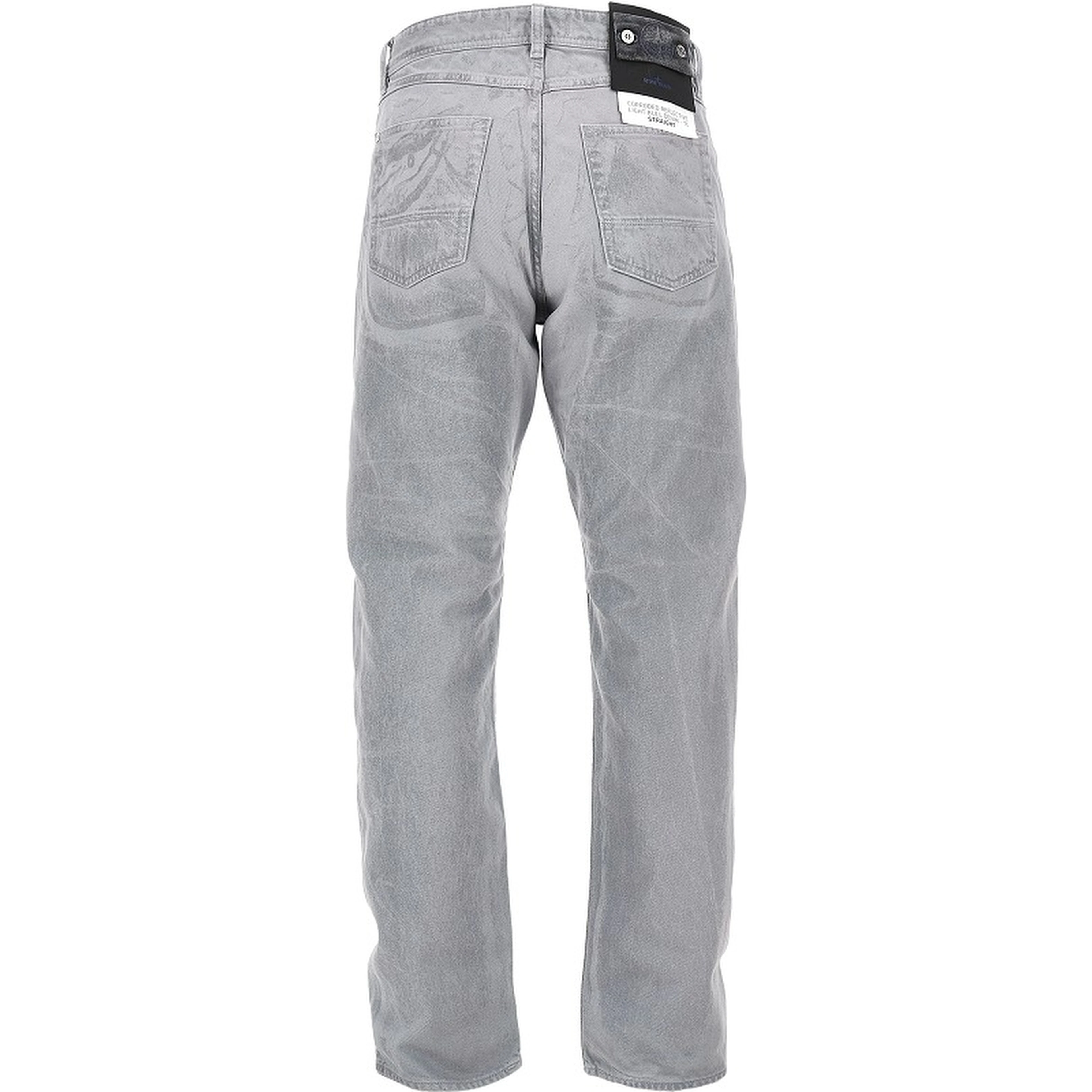Corrored Reflective Denim Straight Fit jeans
