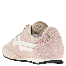 'Racer 77' suede leather sneakers