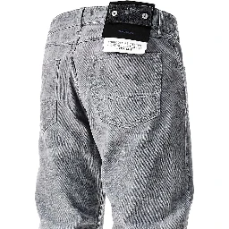 Corrored Reflective Denim Straight Fit jeans