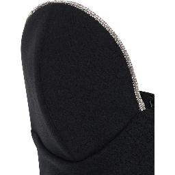 Maxi Sommer dress in black Tech Fabric for women