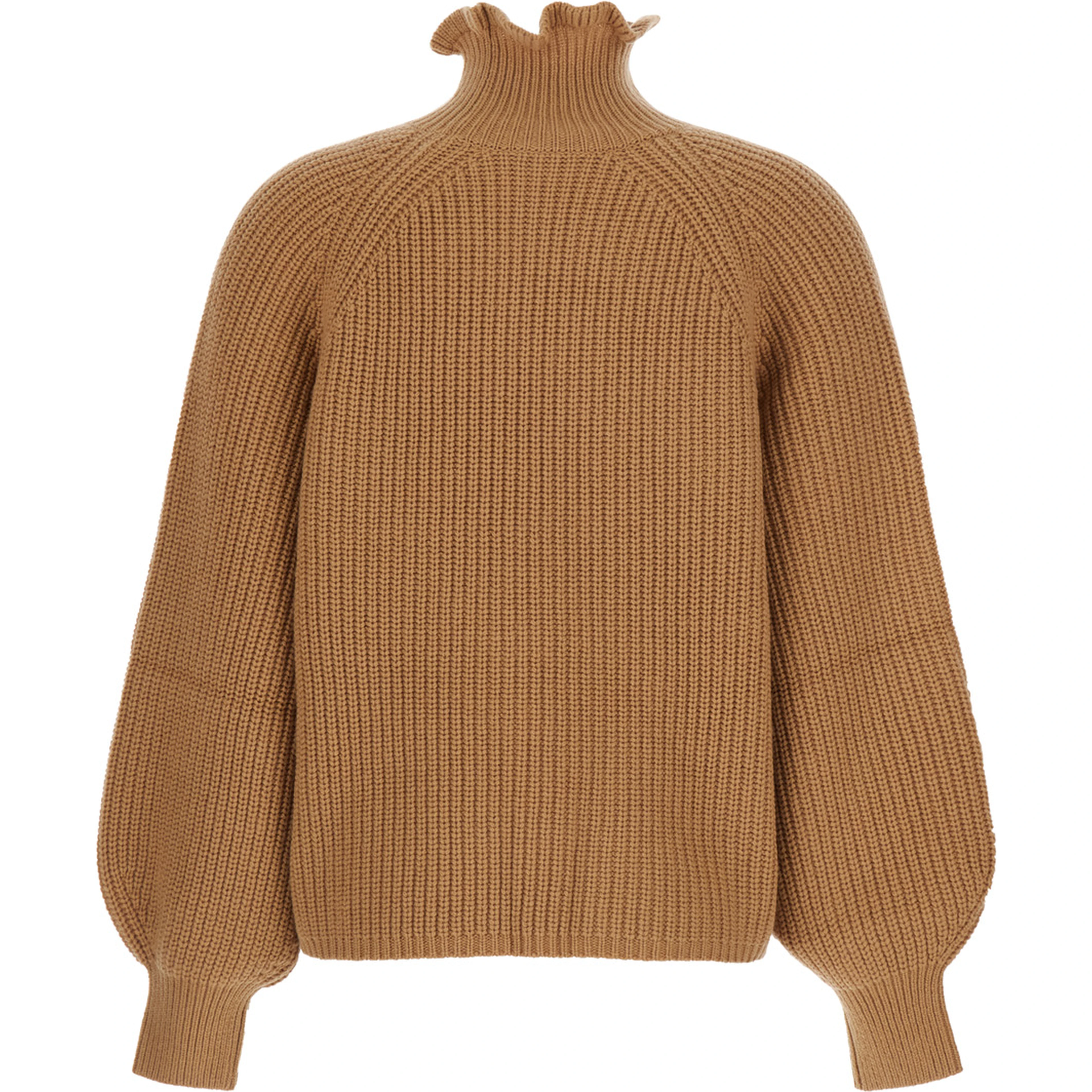 Mens beige knitwear with unspecified composition