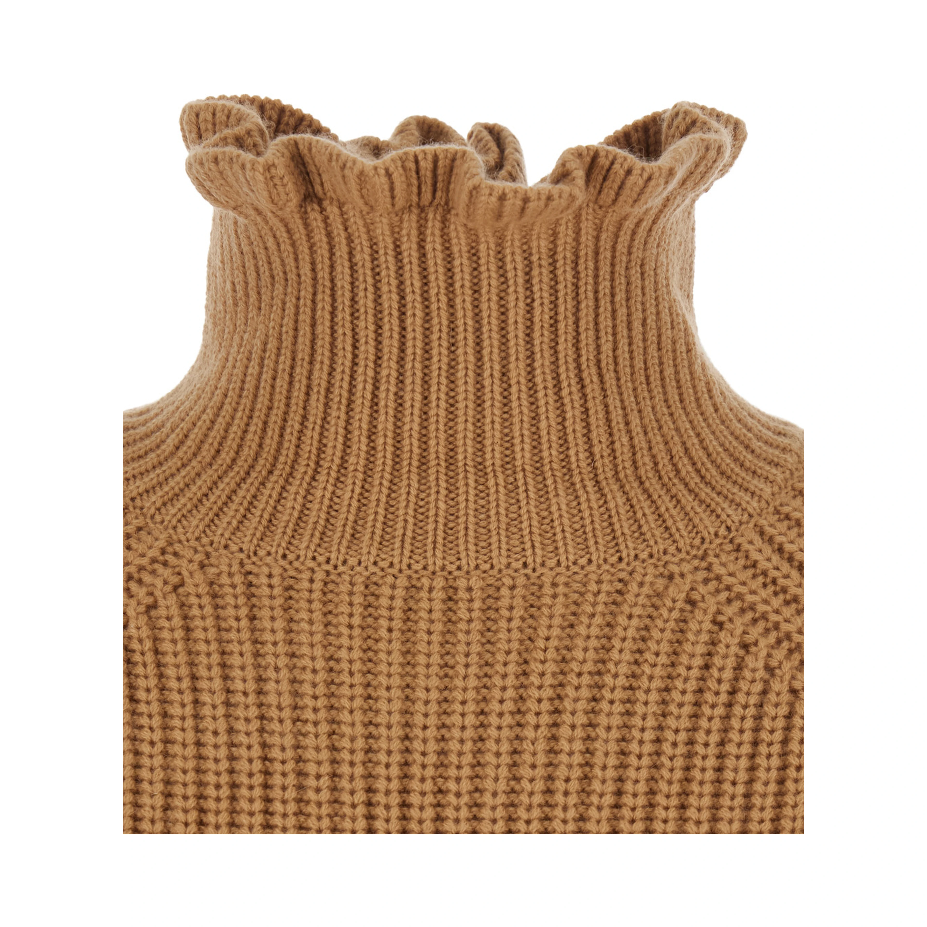 Mens beige knitwear with unspecified composition