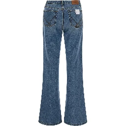 New Roy Jeans with charm and blue denim details for women