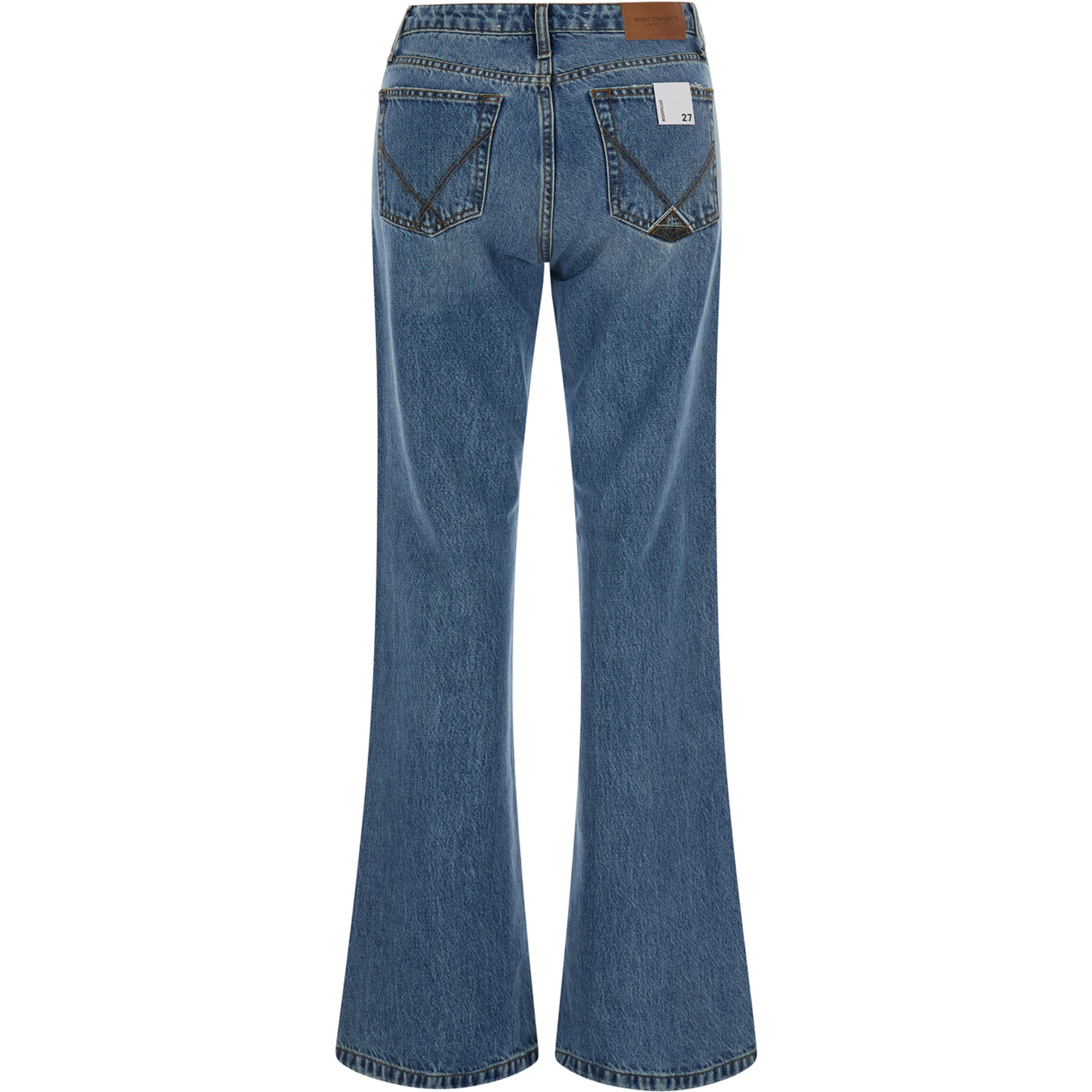 New Roy Jeans with charm and blue denim details for women