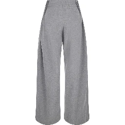 HAMESA Pants in gray Tech Fabric with unisex details
